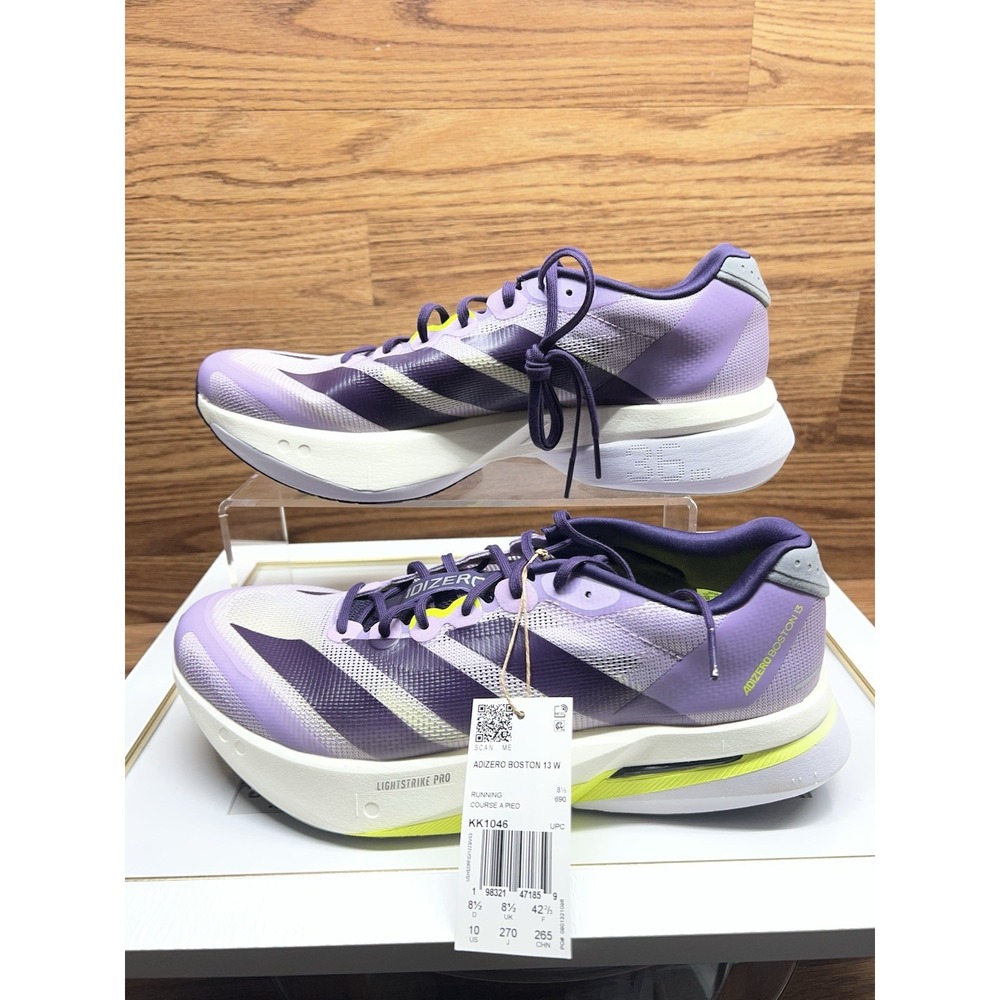 Size 10 - adidas Adizero Boston 13 'Powder Plum' (Women's) KK1046 (Brand New)